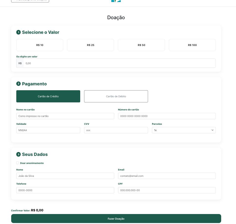 Screenshot of Payment & Donation API — Cielo & Stripe
